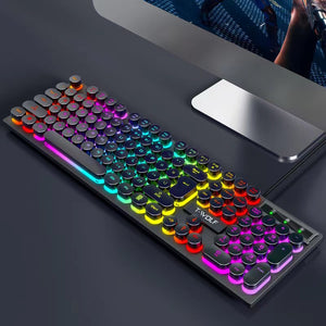 Why You Need the T80 Wired Retro Punk Glow Keyboard in Your Life