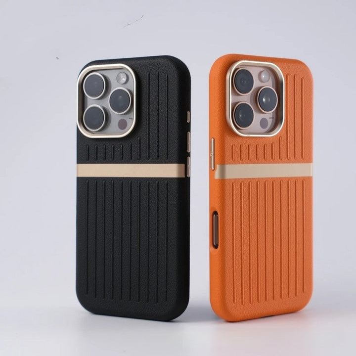 Magnetic Corrugated Leather Phone Case: The Perfect Blend of Style and Protection